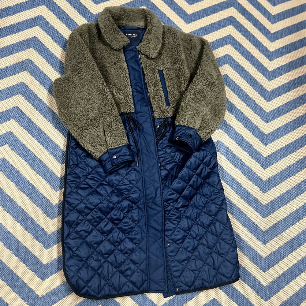 NWOT Everlane Teddy Bear Coat